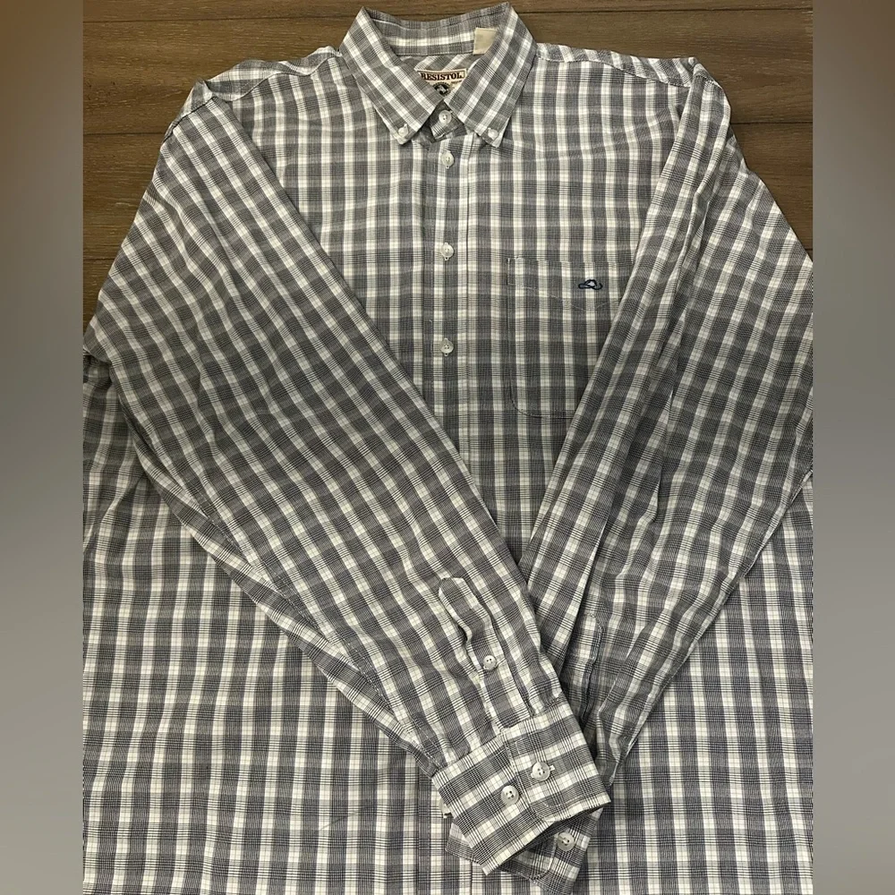 Resistol Long Sleeve Button Up Shirt Size‎ L Great Condition